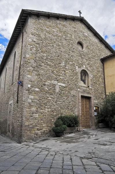 Iglesia de San Agostino. Bevagna. Umbría . —  Fotos de Stock