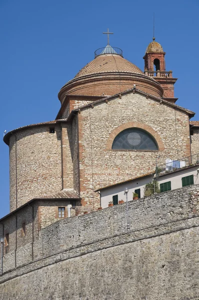 St. maria maddalena kerk. Castiglione del lago. Umbrië. — Stockfoto