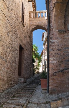 Alleyway. Spello. Umbria.