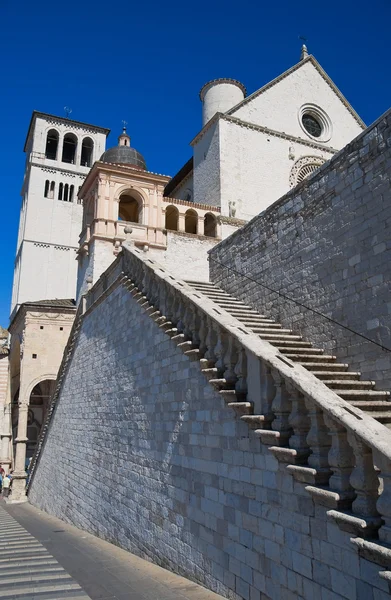 Базилика Святого Франческо. Ассизи. Умбрия . — стоковое фото