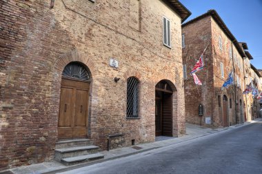 Alleyway. Citta' della Pieve. Umbria.