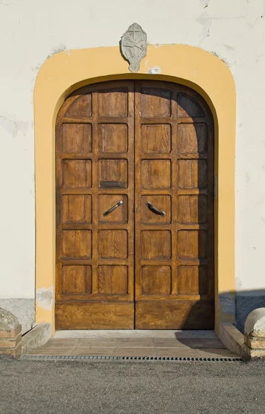 Portal de madera . — Foto de Stock