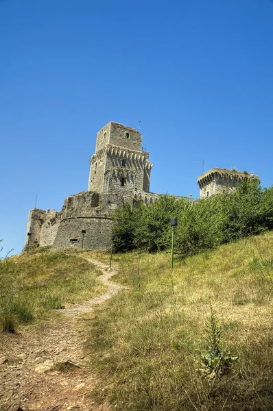 Rocca maggiore. Assisi. Umbrie. — Stock fotografie