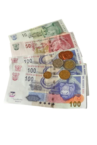 Южноафриканские деньги Стоковое Изображение