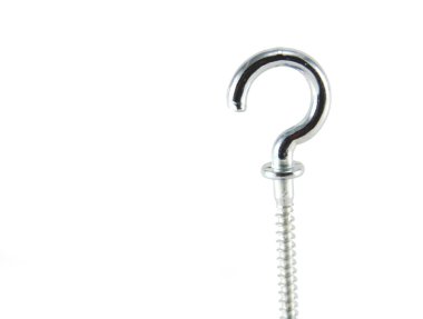 Cup hook screw clipart