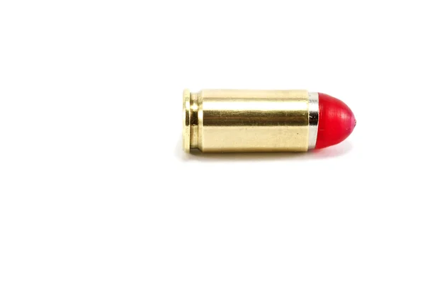 A single 9mm shock round / bullet — Stock Photo, Image