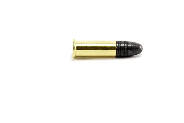 A single small .22 bullet — Stock Photo, Image