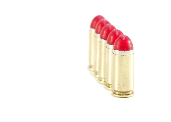 9mm Rodas de choque / balas — Fotografia de Stock