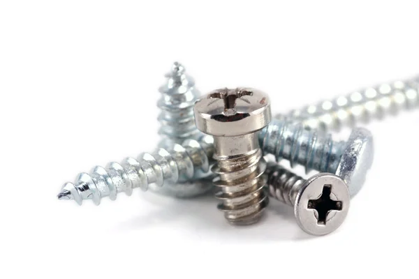 Various screws and bolts — Stock Photo, Image