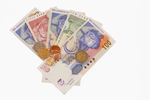 Jihoafrický peníze — Stock fotografie