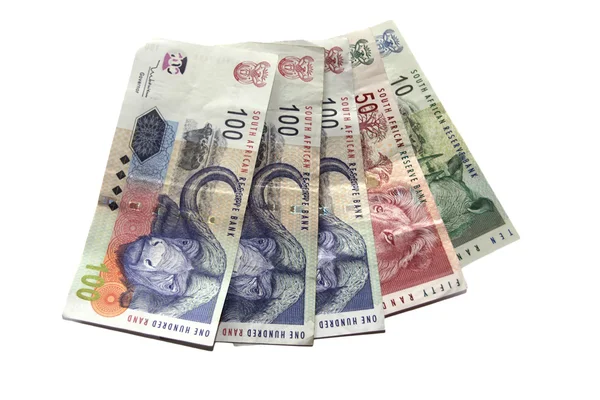 Южноафриканские деньги Стоковое Фото
