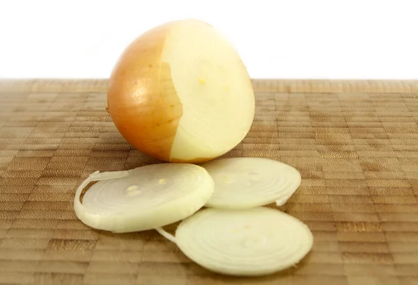Dilimlenmiş soğan — Stok fotoğraf