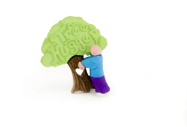 Tree Hugger — Stock Photo, Image
