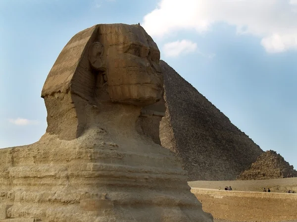 Sfenks. Giza. Mısır — Stok fotoğraf