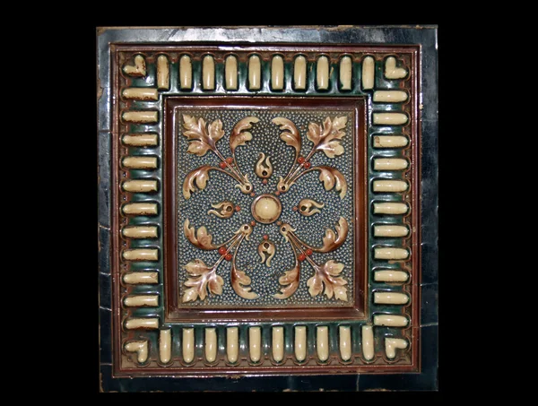 Старая керамическая плитка Стоковая Картинка