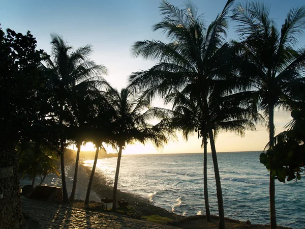 Sunset in Caribbean — Stock Photo, Image