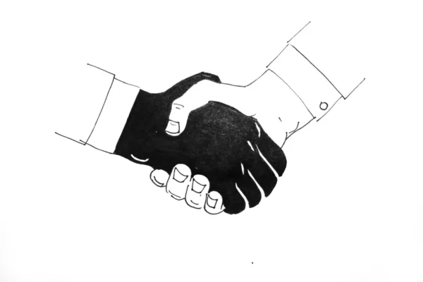 Agitar a mão — Fotografia de Stock