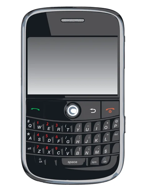 Teléfono celular vectorial / PDA / Blackberry — Vector de stock
