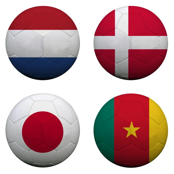 World Cup Group E — Stock Photo, Image