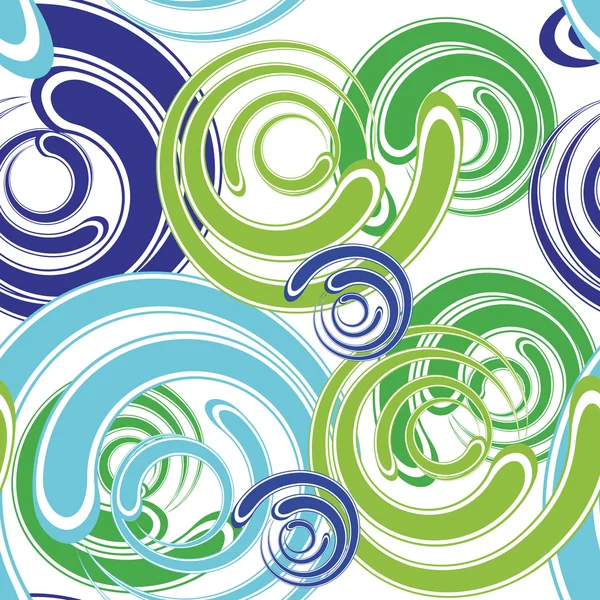 Abstract spiral seamless — Stock Vector