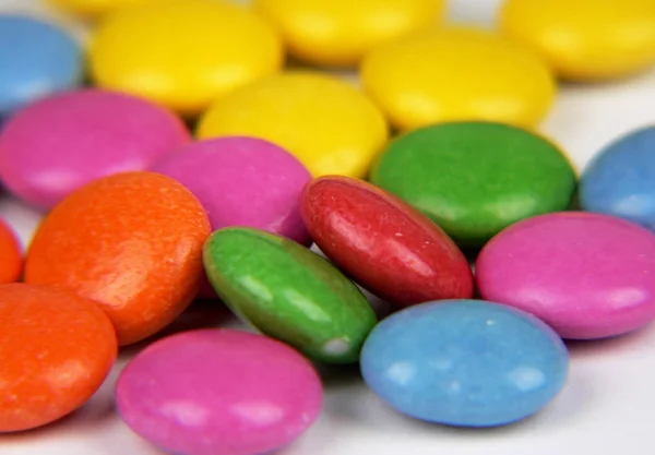 Barevné sladkosti — Stock fotografie