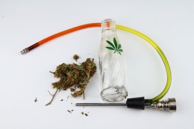 Marijuana set clipart