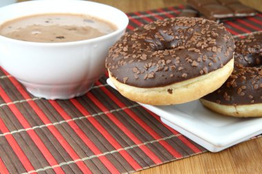 Çikolatalı donuts