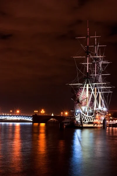 stock image St.Peterburg. Russian ship