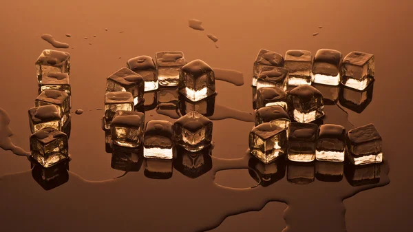 Chocolate Ice — Stock Photo, Image