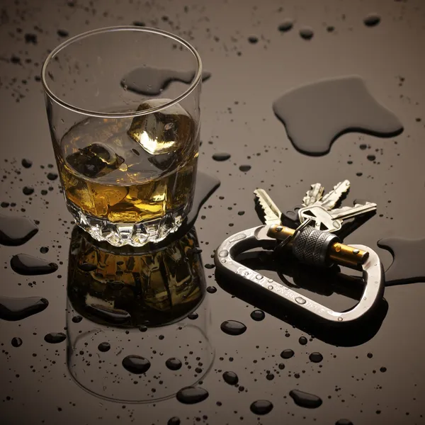 Bebida e condução — Fotografia de Stock