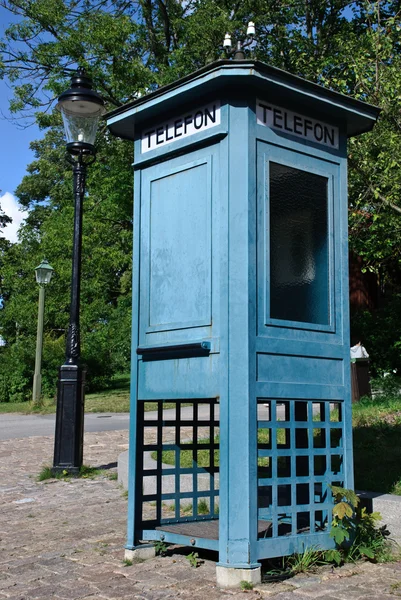 stock image Old pay phone