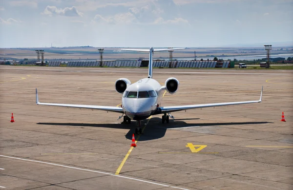 Stock image The jet plane on parking