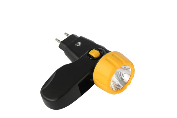 Rechagreable flashlight — Stock Photo, Image