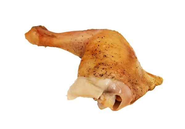 Roasted juicy chicken leg — Stock Photo, Image