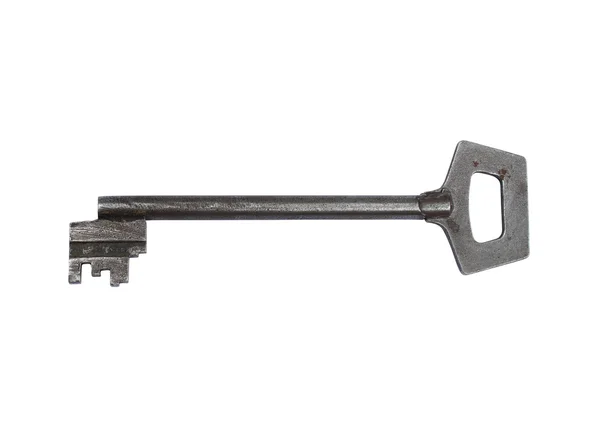 Stary klucz do metalu — Zdjęcie stockowe