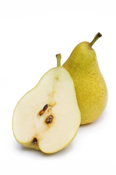 One and half of tasty pear — Stock Photo, Image