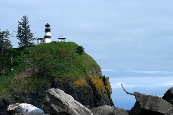 Rocky View of Cape Disappointment — Stock Photo, Image