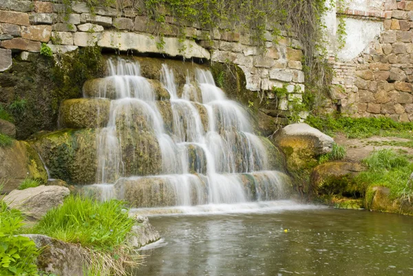 stock image Waterfall in park