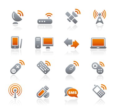 Wireless & Communications Icons clipart