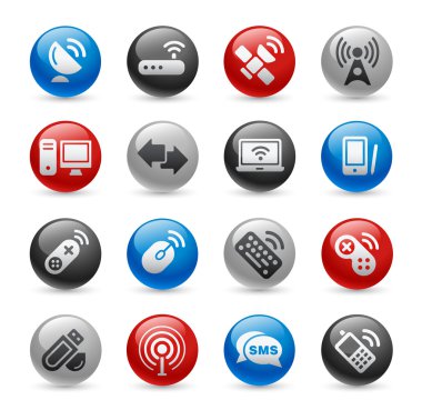 Wireless & Communications Icons clipart