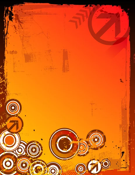 Grunge fond de couleur — Image vectorielle