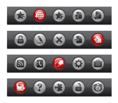 Web 2.0 / Button Bar Series clipart