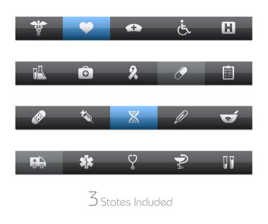 Medical // Black Bar Series clipart