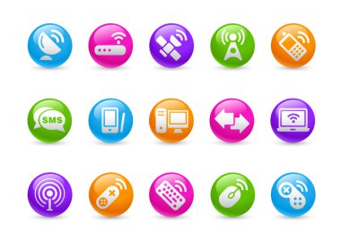 Wireless & Communications // Rainbow Series clipart