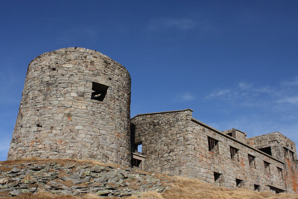 The castle on top of the mountain