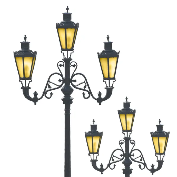 stock image Decorative street lamps