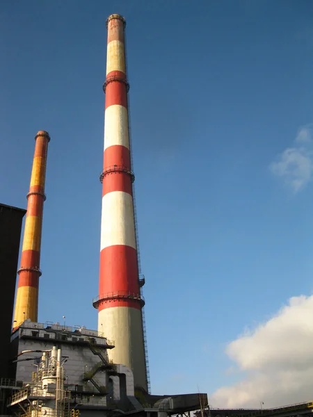 Two chimneys — Stock Photo, Image