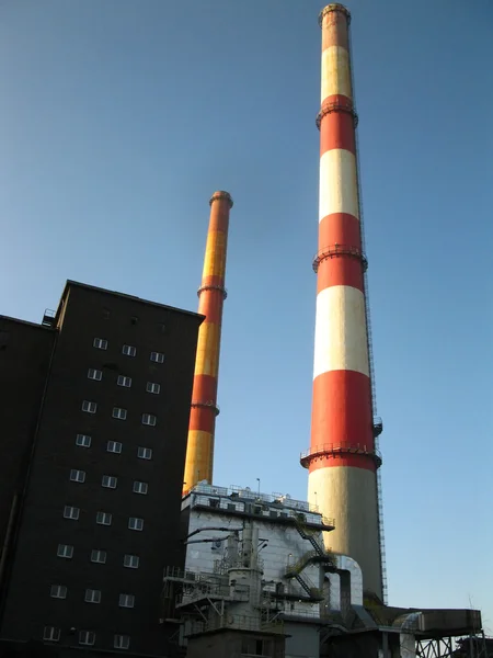 Two chimneys — Stock Photo, Image