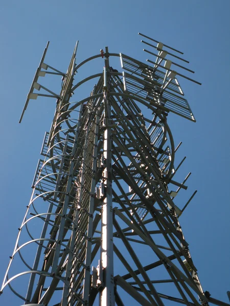 Trasmettitore e antenna ricevitore — Foto Stock