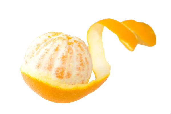 Bir portakal kabuğu - Stok İmaj